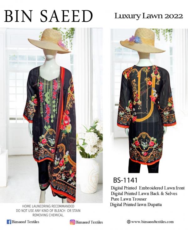 Bin Saeed Laen Collection Vol 12 Karachi Dress Material